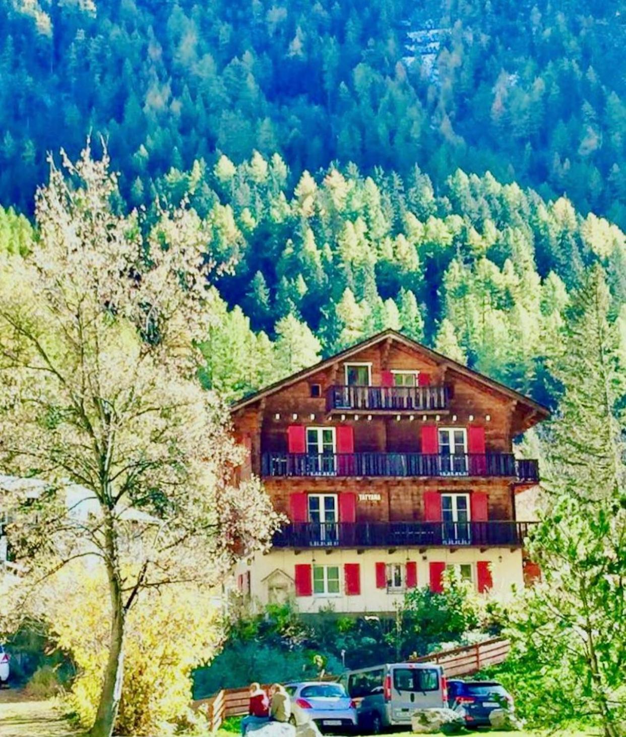 Apartments Chalet Tatyana Leukerbad Eksteriør billede