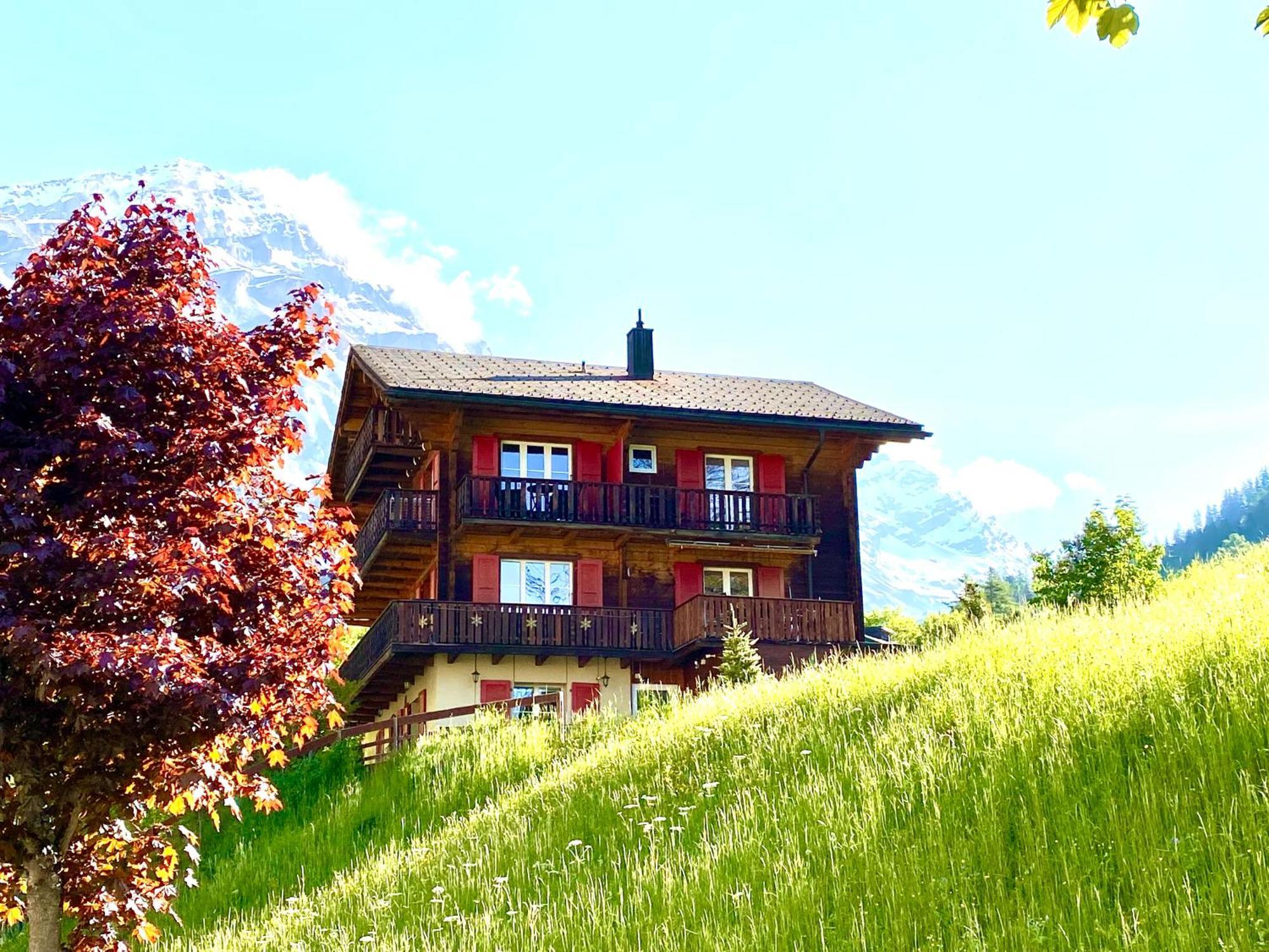 Apartments Chalet Tatyana Leukerbad Eksteriør billede