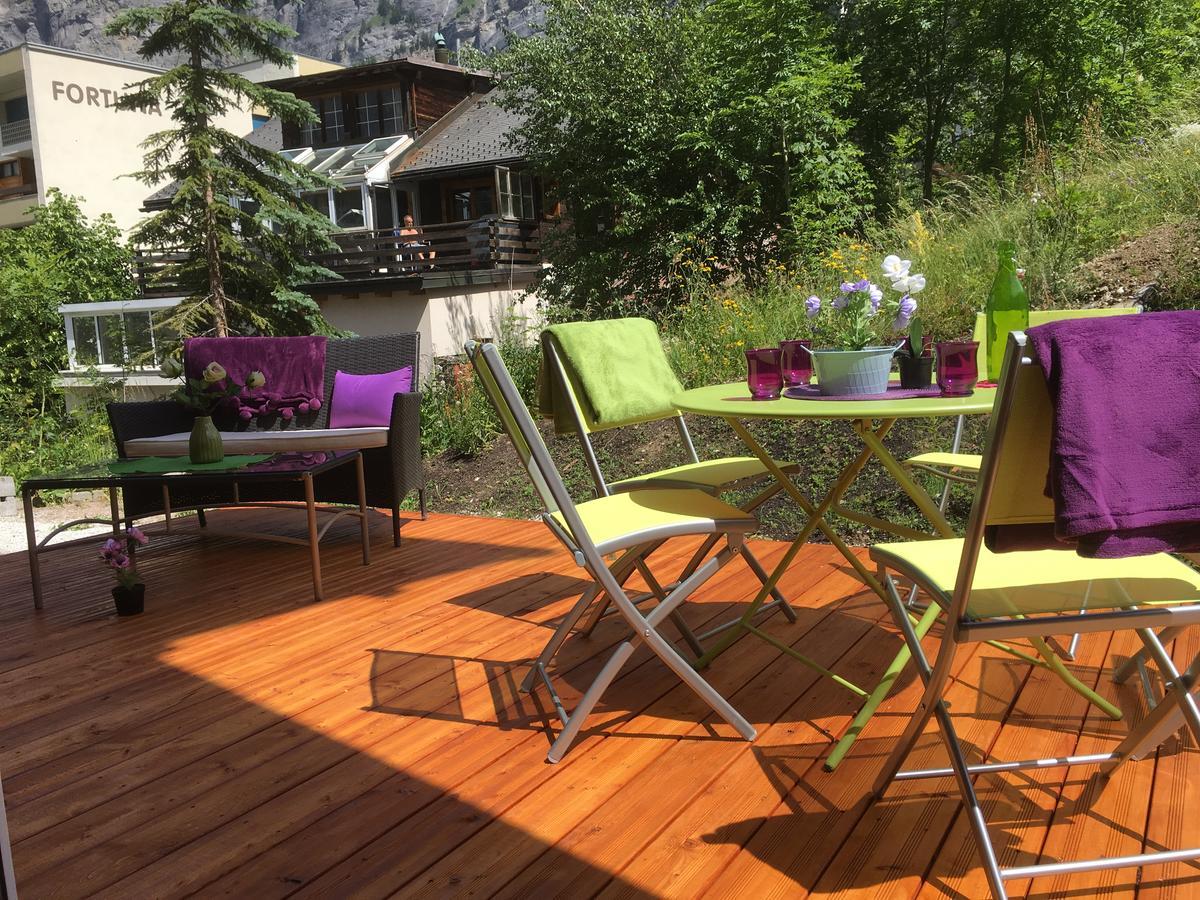 Apartments Chalet Tatyana Leukerbad Eksteriør billede