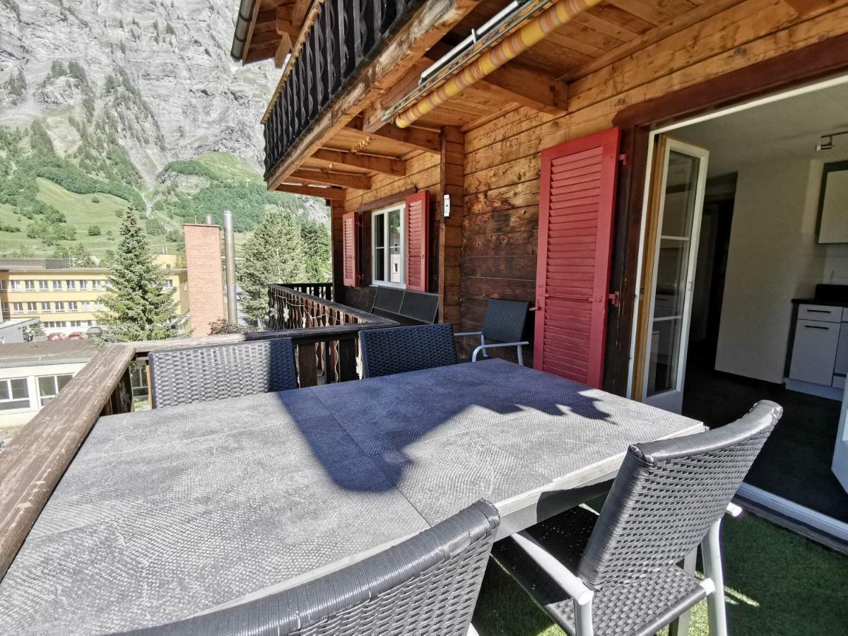 Apartments Chalet Tatyana Leukerbad Eksteriør billede